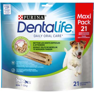 Friandise Dentalife mini chien, Purina (x 21, 345 g)