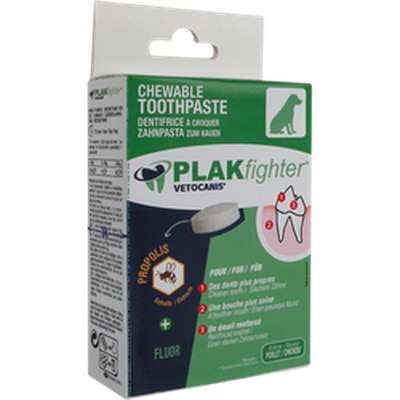 Dentifrice à croquer pour chien, Vetocanis (x 30)