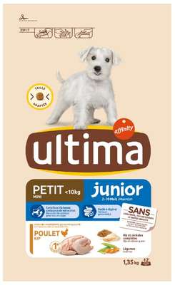 Croquettes pour chien mini junior , Ultima (1,35 kgs)