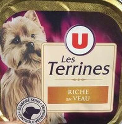 Terrine pour chiens au veau, U (300 g)