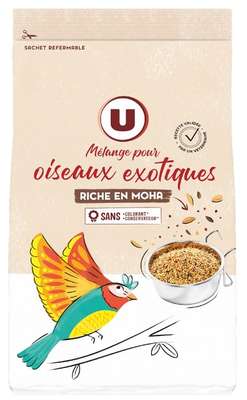 Mélange pour oiseaux exotiques au moha, U (1 kg)