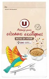 Mélange pour oiseaux exotiques au moha, U (1 kg)