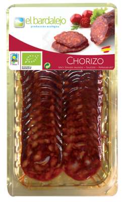 Chorizo tranché BIO, El Bardalejo (80 g)
