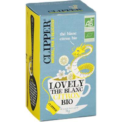 Thé blanc citron BIO, Clipper (34 g)
