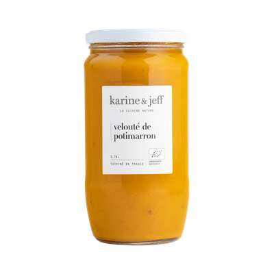 Velouté de potimarron BIO, Karine & Jeff (780 ml)