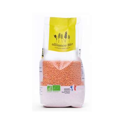 Lentilles corail BIO, Alliance BIO (500 g)