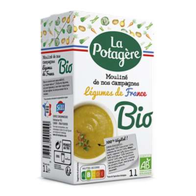 Mouliné de légumes de nos campagnes BIO, La Potagère (1 l)