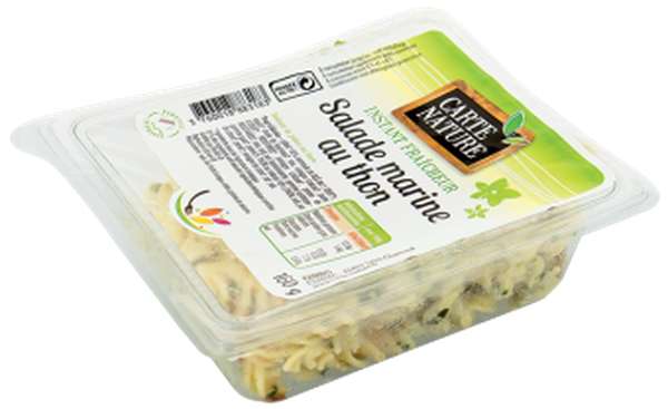 Salade de pâtes marine au thon BIO, Carte Nature (160 g)