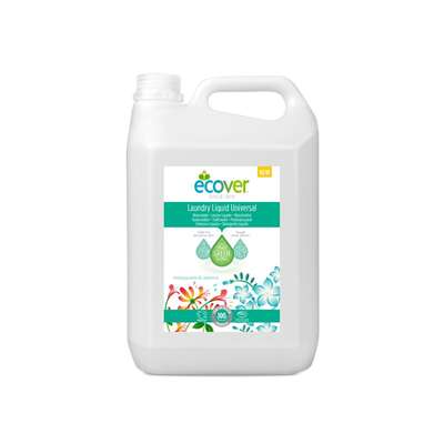 Lessive liquide universelle Chèvrefeuille et Jasmin, Ecover (5 L = 100 lavages)