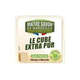 Savon de Marseille traditionnel pur blanc, Maître Savonnier (300 g)