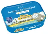 Sardines au naturel en boîte 1/5, Phare d'Eckmuhl (135 g)
