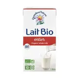 Lait UHT entier BIO, Grandeur Nature (1 L)