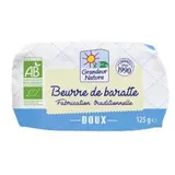 Beurre de baratte moulé doux BIO, Grandeur Nature (250 g)