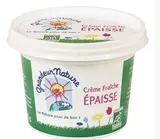 Crème fraîche épaisse 30% MG BIO, Grandeur Nature (20 cl)
