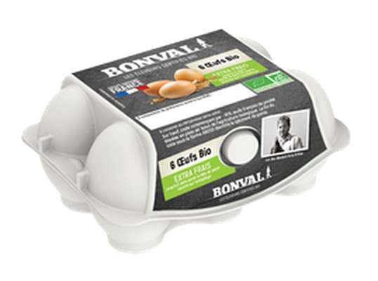 Oeufs BIO, Bonval (x 6)
