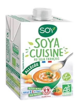 Soya cuisine allégée BIO, Soy (20 cl)