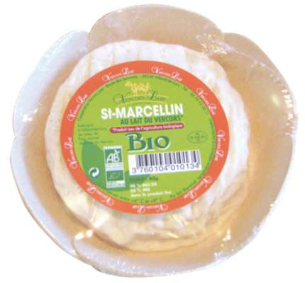 Saint-Marcellin IGP BIO, 25 % MG, Vercors Lait (80 g)
