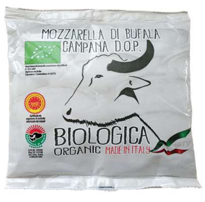 Mozzarella de bufflonne DOP BIO, 22 % MG/PF, Biologica (125 g)