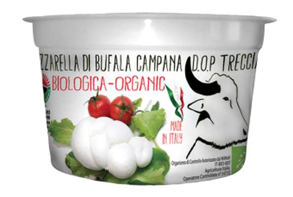 Mozzarella de bufflonne tresse DOP BIO, Biologica (250 g)