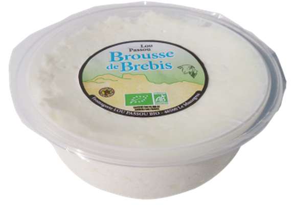 Brousse de brebis BIO, 13 % MG/PF, Lou Passou (250 g)