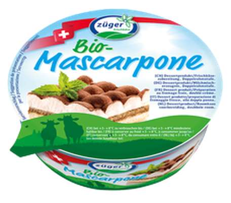 Mascarpone crème BIO, Züger (250 g)