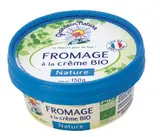 Fromage à la crème nature BIO, 23,3 % MG, Grandeur Nature (150 g)