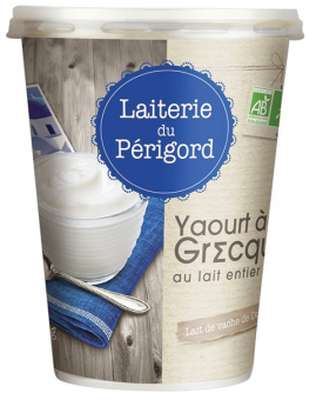 Yaourt à la Grecque BIO, Laiterie du Périgord (400 g)
