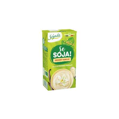 Dessert so soja vanille sans gluten BIO, Sojade (530 g)