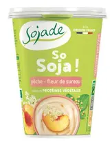 So Soja pêche fleur de sureau BIO, Sojade (400 g)