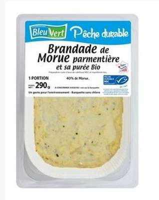 Brandade de morue BIO, Bleu Vert (290 g)