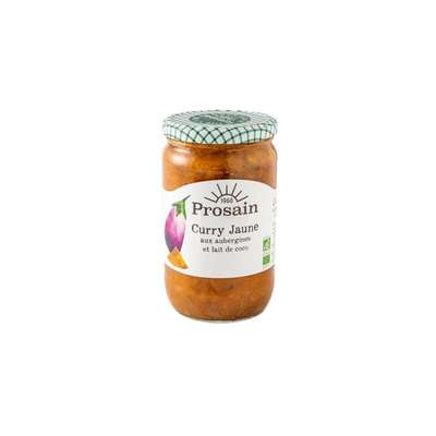 Curry d'aubergines BIO, Prosain (650 g)