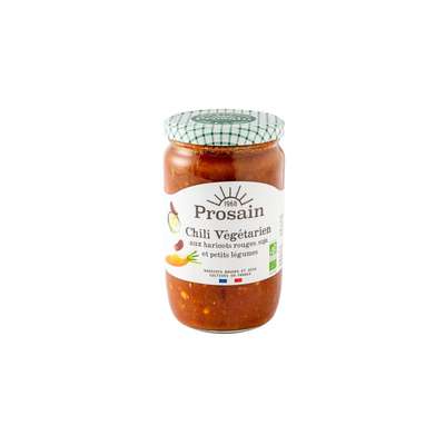 Chili recette végétarienne BIO, Prosain (670 g)