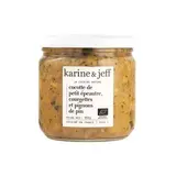 Cocotte de petit épeautre, courgettes et pignons de pin  BIO, Karine & Jeff (350 g)