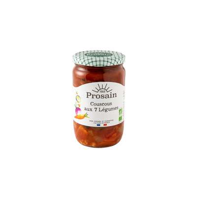 Couscous aux 7 légumes préparation sans semoule BIO, Prosain (680 g)