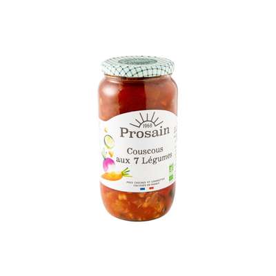 Couscous aux 7 légumes préparation sans semoule BIO, Prosain (1 Kg)