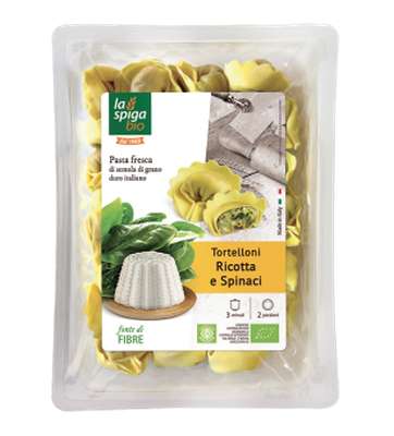 Tortelli ricotta/épinards BIO, La Spiga Bio (250 g)