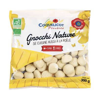Gnocchi nature BIO, Coquelicot (300 g)