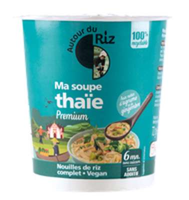 Soupe Thaïe premium BIO, Autour du Riz (72 g)