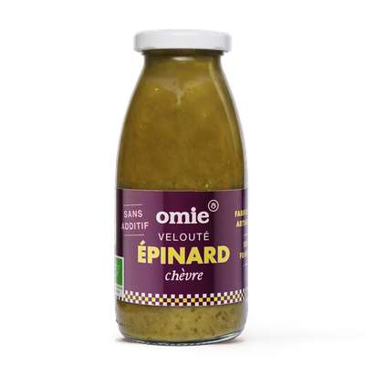 Velouté épinard chèvre, Omie (25 cl)