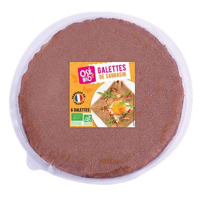 Galette de sarrasin BIO, Osé Bio (x 6, 300 g)