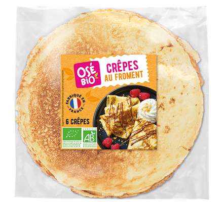 Crêpes au froment BIO, Osé BIO (x 6, 240 g)
