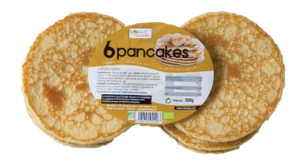 Pancakes BIO, Biobleud (x 6, 180 g)
