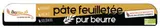 Pâte feuilletée pur beurre BIO, Biobleud (250 g)