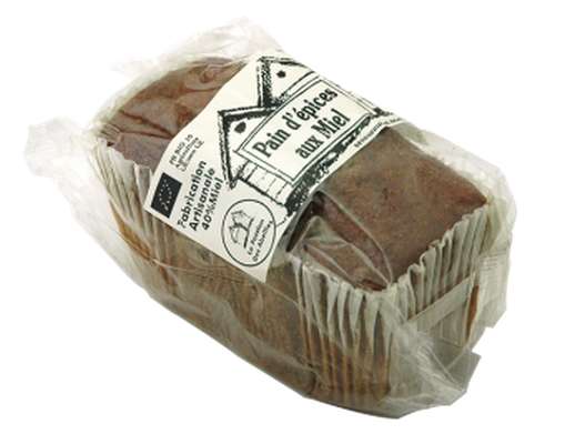 Pain d'épices au miel BIO, La passion des abeilles (190 g)