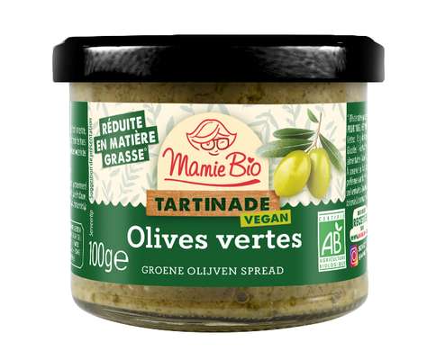 Tartinade d'olives vertes BIO, Mamie BIO (100 g)