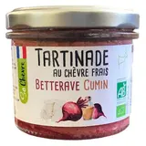 Tartinade chèvre frais betterave cumin  BIO, So Chèvre (90 g)