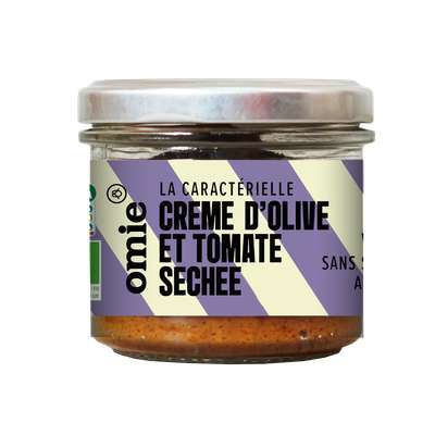 Tartinable olives et tomates séchées BIO, Omie (90 g)