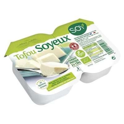 Tofu soyeux BIO, Soy (2 x 120 g)