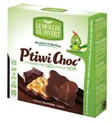 P'tiwi au chocolat noir BIO, Le Moulin du Pivert (125 g)
