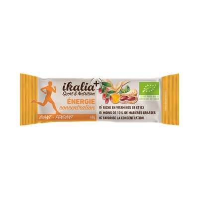 Barres énergie et concentration figue physalis cacahuètes BIO,Ikalia (40 g)